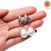 wholesale custom fashion shell pearl earrings